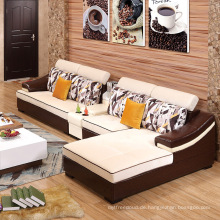 Nizza Whosale Günstige Hölzerne Sofa Set Designs
